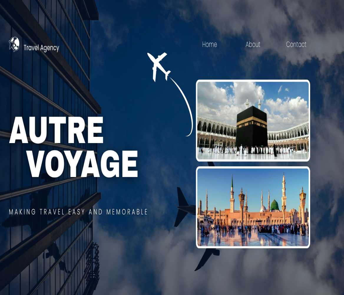 Website Travel Agency « Autre Voyage »