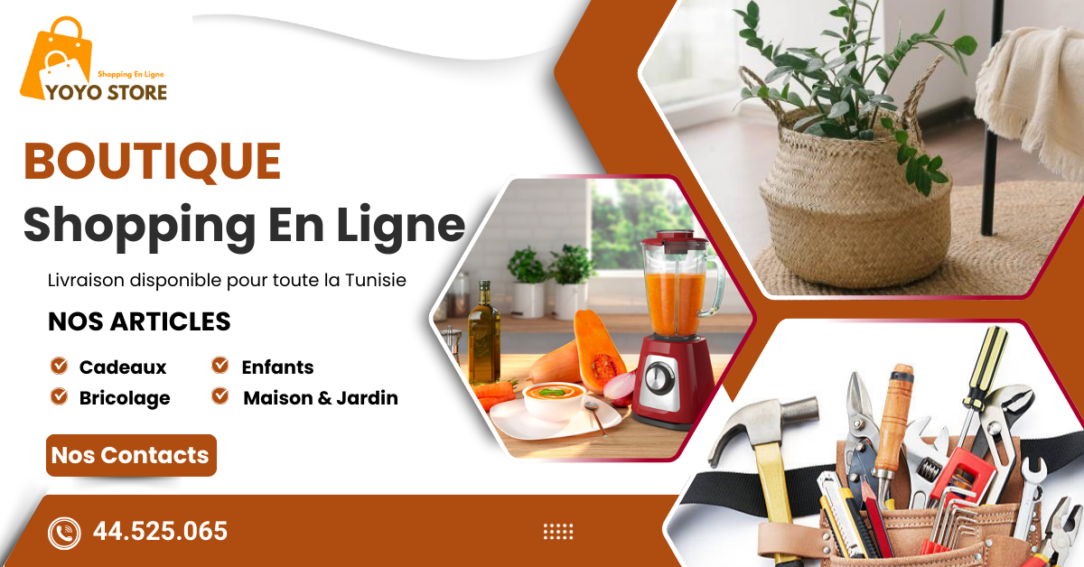 Promotional Banner for “ YOYO STORE ” Online Shopping store